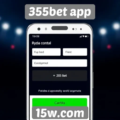 Como criar uma conta no 355bet app